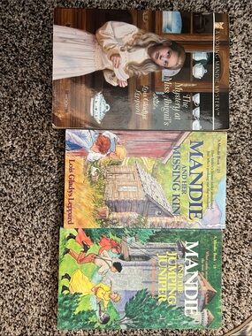 Three books of the Mandie Book Series Collection